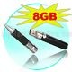 caneta camara e pen usb 8gb