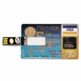 pen drive 8gb em formato de cartao de credito